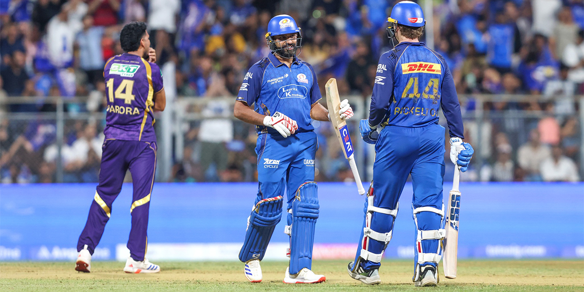 १४ वर्षपछि ओपनिङ खेलमा मुम्बईको जित, रोहित शर्माले हिर्काए ७८ रन