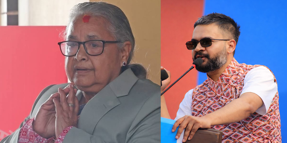 प्रधानमन्त्रीलाई बालेनले भने- हजुरको नेतृत्वमा लोकतन्त्रले जित्यो,आमा