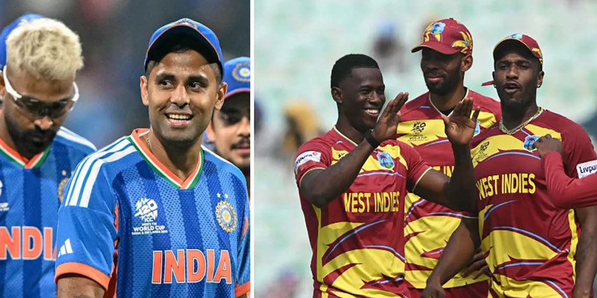 टी २० विश्वकप २०२६ को सेमिफाइनल दौडमा भारत र वेस्ट इन्डिज, हार्ने टोली बाहिरिने