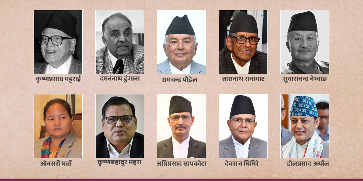 अर्याल बने दसौँ सभामुख, को कहिले?