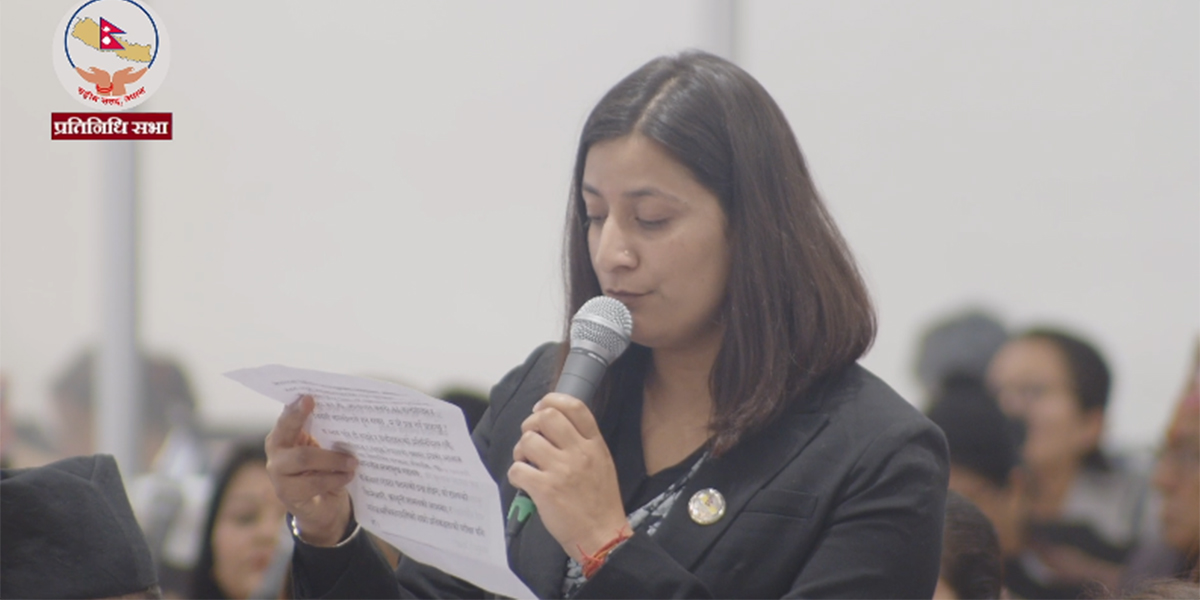 सांसद अवस्थीको प्रश्न- विद्यार्थीमाथि गोली प्रहार गर्ने आदेश कुन कानुनले दिन्छ?