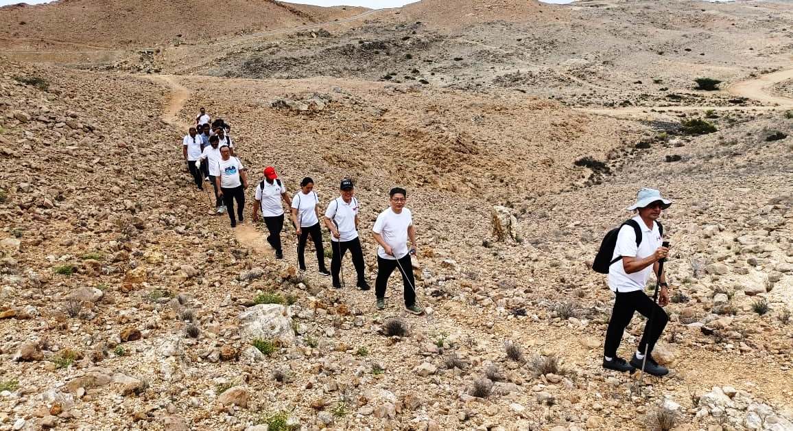 वेलनेस दिवसमा मस्कटमा ‘डिप्लोम्याटिक हाइकिङ’