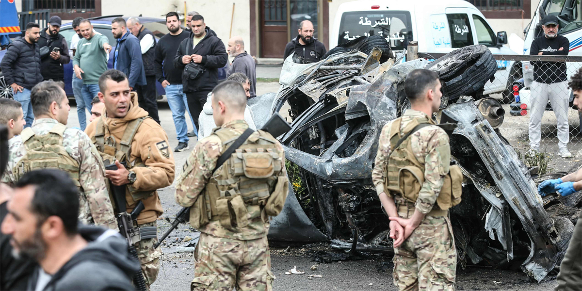 इजरायली आक्रमणमा लेबनानमा पाँच जनाको मृत्यु