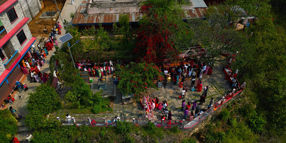 म्याग्दीको महारानीथान नयाँ धार्मिक पर्यटकीय केन्द्र