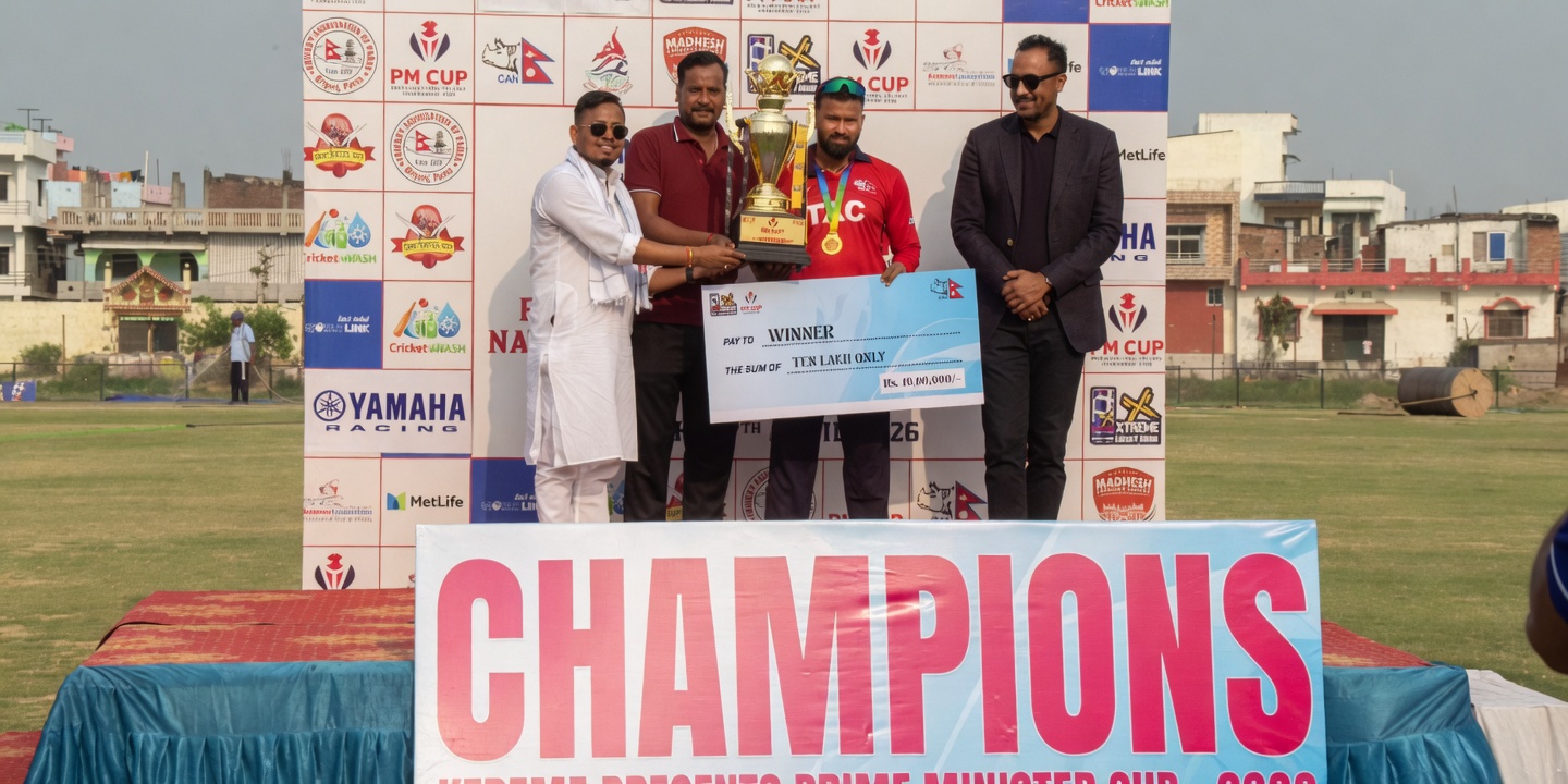 त्रिभुवन आर्मी क्लबलाई प्रधानमन्त्री कप क्रिकेटको उपाधि