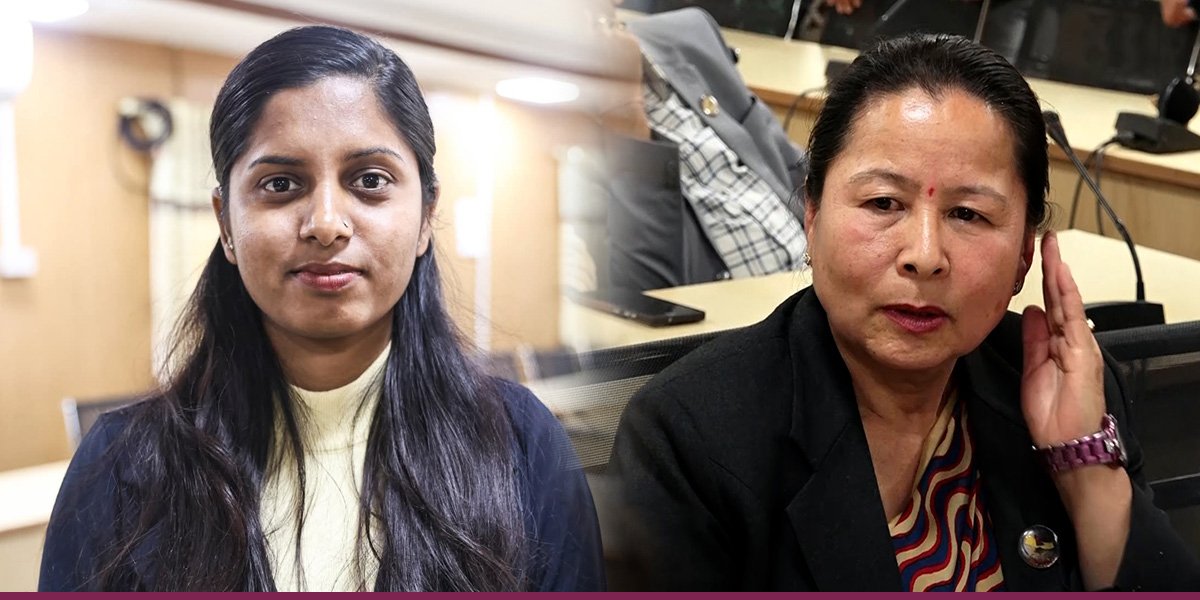 उपसभामुखमा रुबी र सरस्वतीको उम्मेदवारी