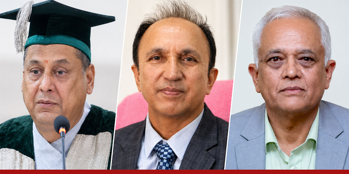 त्रिविका उपकुलपति, शिक्षाध्यक्ष र रजिस्ट्रारले प्रधानमन्त्रीलाई पठाए राजीनामा