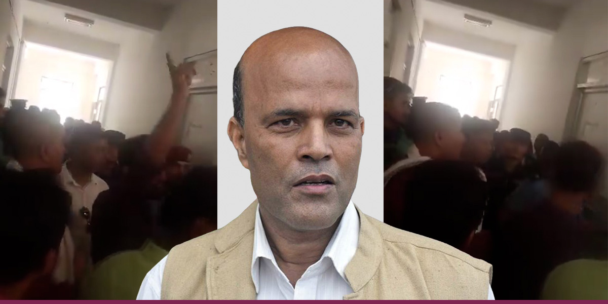 रास्वपा कार्यकर्ताहरूले किन गरे अमरेशविरूद्ध प्रदर्शन?