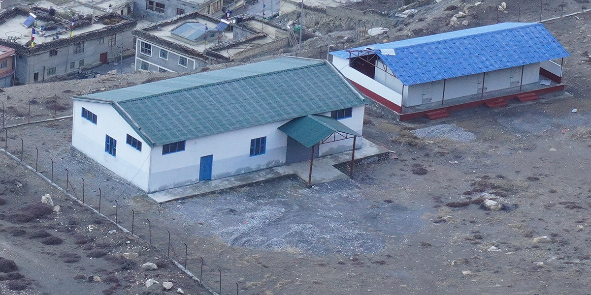मुस्ताङको ठिनीमा चिस्यान गृह निर्माण, अब बेमौसममा पनि स्याउ उपलब्ध हुने