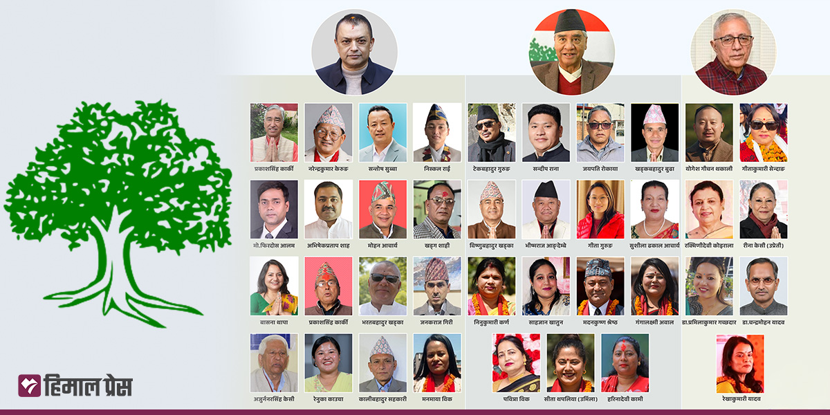 संसद् चलिसक्दा पनि कांग्रेसमा छैन दलको नेता [कुन गुटमा को?]