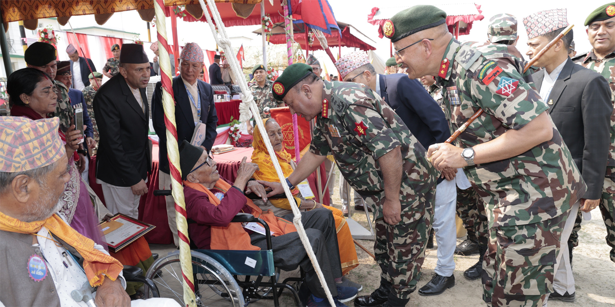 बर्दिवासमा भूतपूर्व सैनिक सम्मेलन