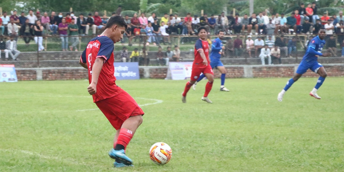 भरौल गोल्डकप : चित्लाङ सेमिफाइनलमा