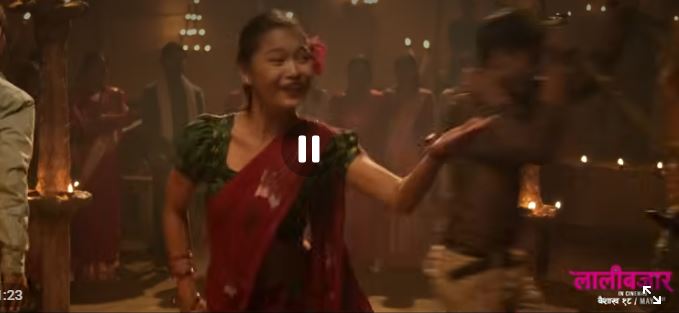 ‘लालीबजार’को ‘मै राम्री छु त नी’को आधा गीत युट्युवमा सार्वजनिक, आधा हलमा देखाइने