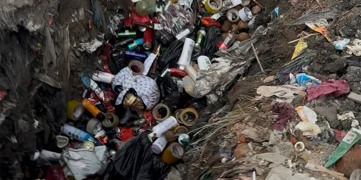 हवाई यात्रामा यात्रुले लैजान खोजेका प्रतिबन्धित सामग्री नष्ट