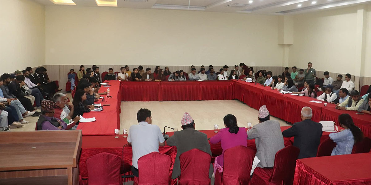 सरकारका सय शासकीय सुधार योजनामाथि युवाले गरे बहस, कार्यान्वयनमा चुनौती रहेको निष्कर्ष