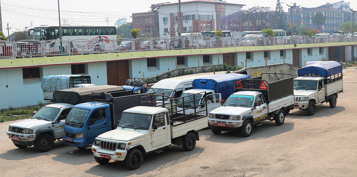 प्रदूषण गर्ने १२ सवारीसाधन नियन्त्रणमा