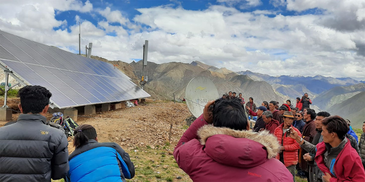 डोल्पा, हुम्ला र मुगुसहित ३८ स्थानमा नेपाल टेलिकमको स्याटेलाइट सेवा