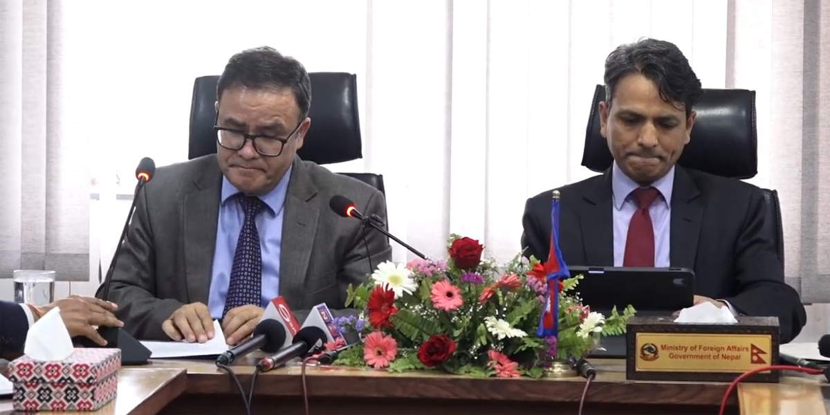 पश्चिम एसियामा रहेका नेपालीको सुरक्षामा सरकार गम्भीर : परराष्ट्र मन्त्रालय