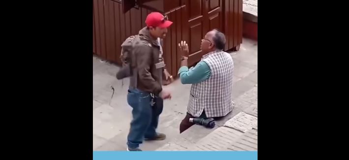 बसन्तपुरमा वृद्धलाई दुर्व्यवहार गर्ने युवक नियन्त्रणमा