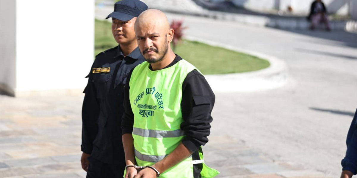 हत्कडीसहित बलेलाई सरकारी वकिल कार्यालय लगियो