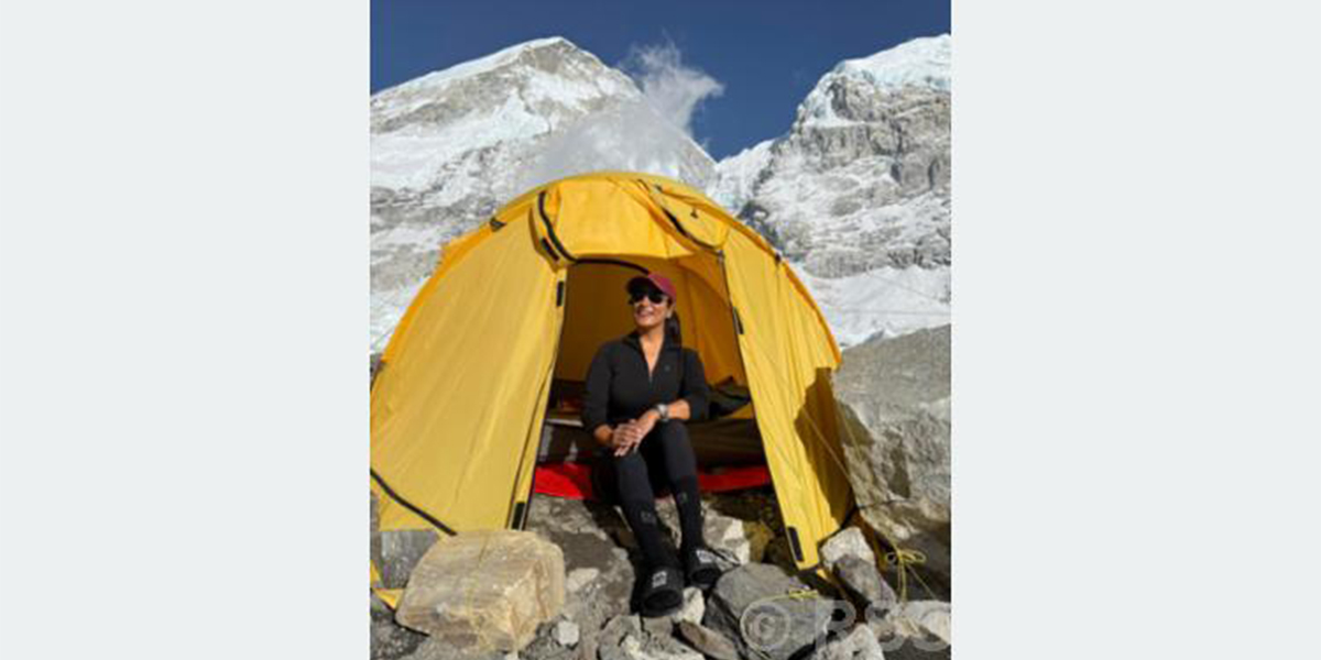 सगरमाथा आरोहण गरेर ‘गिनिज बुक अफ वर्ल्ड रेकर्ड’ फेरि आधार शिविरमा