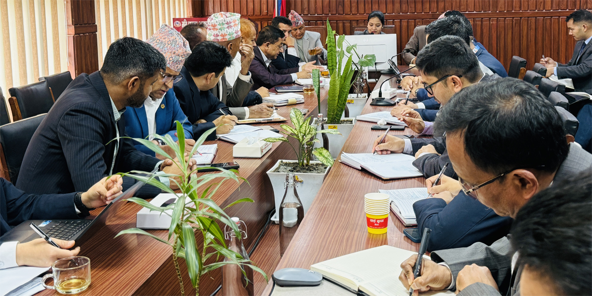 सहकारी क्षेत्र सुधारका लागि चार्टर्ड एकाउन्टेन्टहरूसँग मन्त्री रावलको छलफल