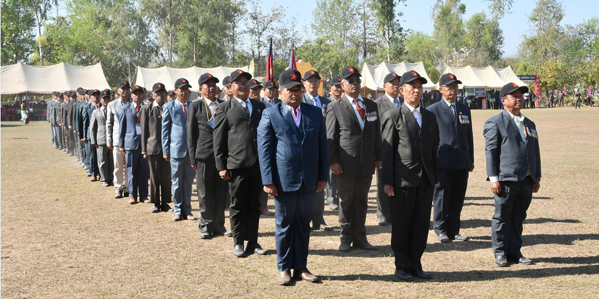९० हजार अवकाश प्राप्त सैनिकहरूको सम्मेलन आइतबारदेखि