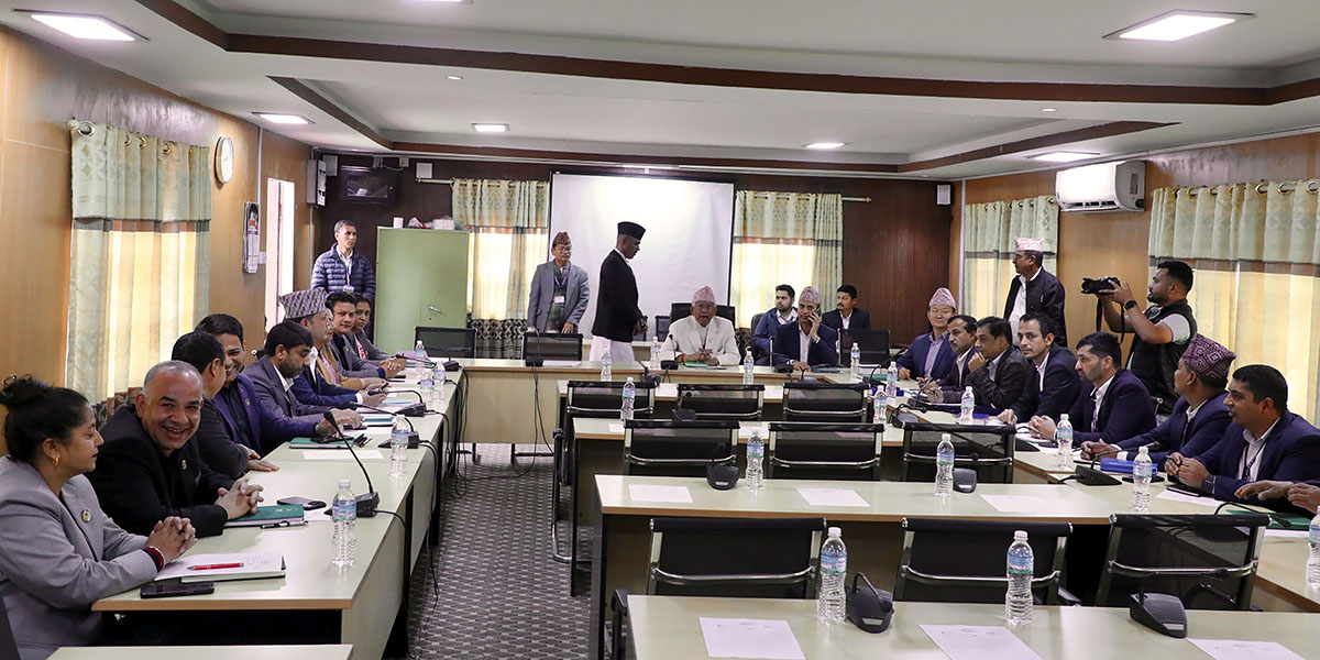 प्रतिनिधिसभा बैठकअघि सर्वदलीय छलफल, सभामुख निर्वाचन २२ गते