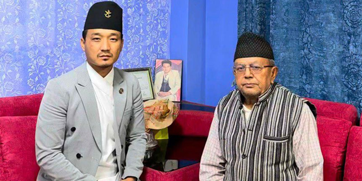 एमाले कार्यकर्ताबाट कुटाइ खाएका वृद्धसँग गृहमन्त्रीको भलाकुसारी