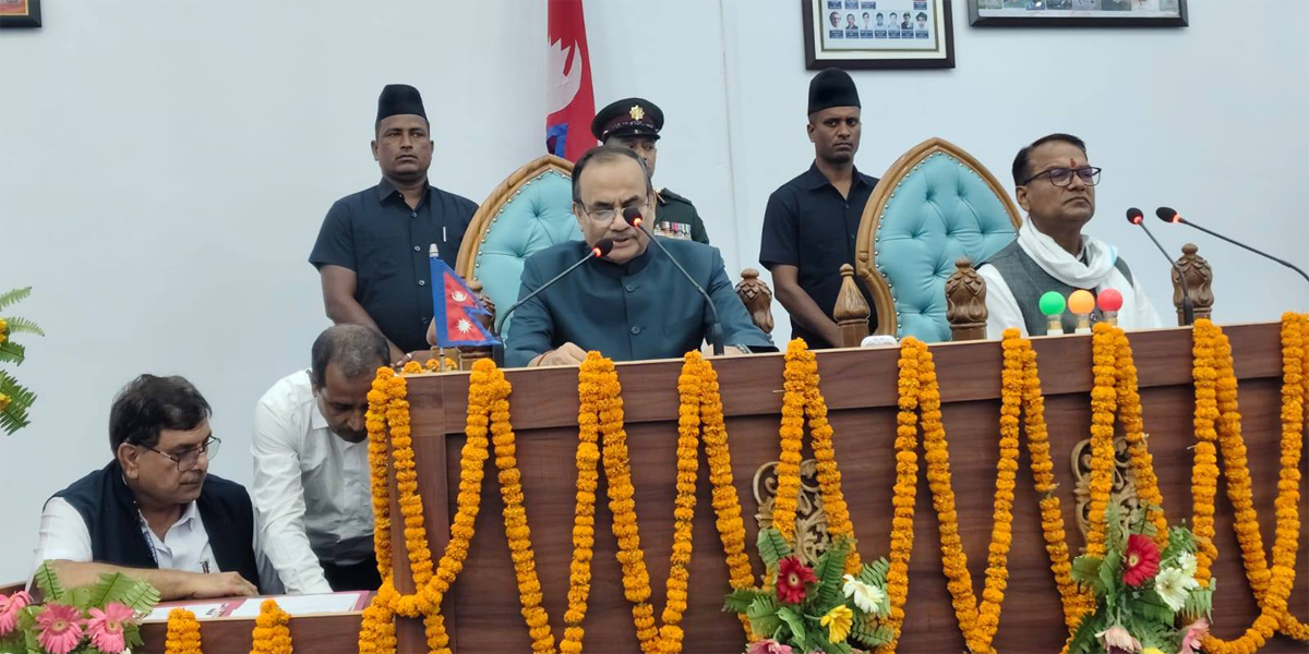मधेशको नीति तथा कार्यक्रम : ‘मेड इन मधेश, समृद्ध प्रदेश’ देखि ‘मधेश स्टार्टअप फन्ड’ सम्म