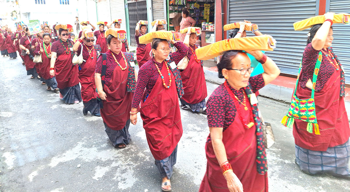 बुद्धजयन्तीमा पदयात्रा