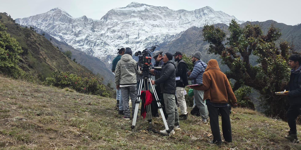 गुर्जामा पहिलो पटक फिल्मको छायांकन