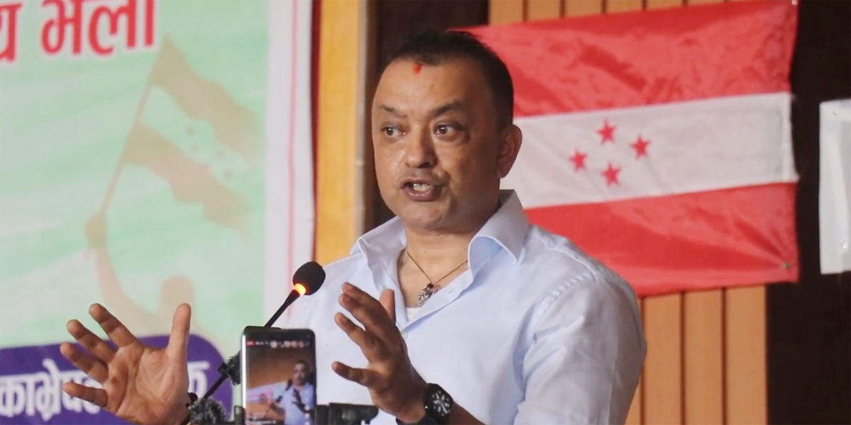 शिर निहुरिने अवस्था आउन दिन्न : गगन थापा