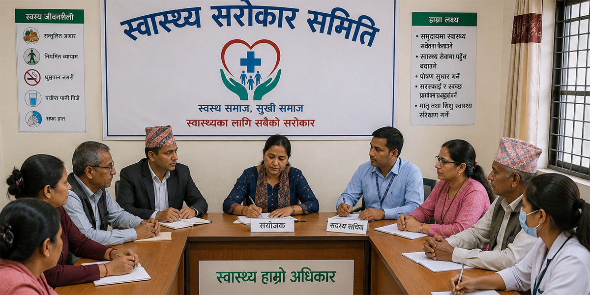 मौसमी रोगबाट बच्न कैलालीको टोलटोलमा स्वास्थ्य सरोकार समिति