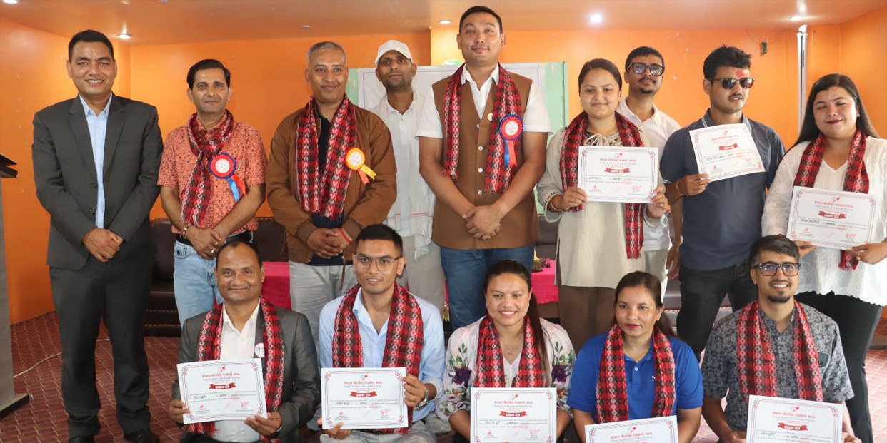 खेलकुद पत्रकार मञ्च सुर्खेतको अध्यक्षमा शाही
