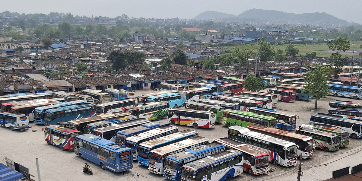 पोखरा बसपार्कमा अतिक्रमित संरचना हटाउन सूचना जारी