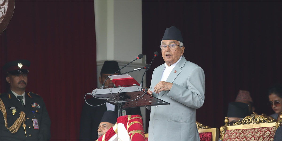 राजनीतिक परिवर्तन मात्र पर्याप्त छैन, आचरण परिवर्तन जरुरी छ : राष्ट्रपति पौडेल