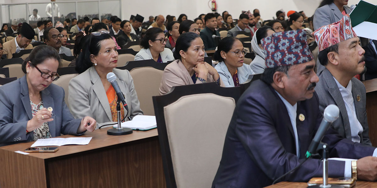 प्रतिनिधिसभामा सुकुम्बासी, महँगी र रोजगारीबारे सरकारको ध्यानाकर्षण