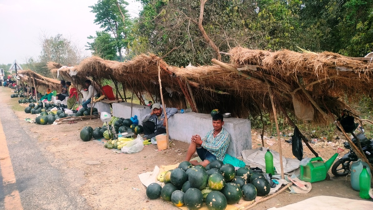 यात्रा रसिलो बनाउने वनहरा क्षेत्रका राजमार्गभित्रका फलफूल बजार