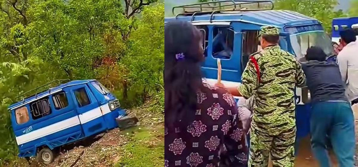 भीरबाट टेम्पो खसालेकोमा वन कार्यालयको स्पष्टीकरण