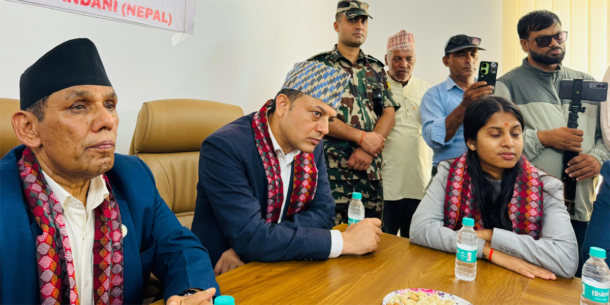 सभामुख र अध्यक्षद्वारा निर्माणाधीन दोधारा चादँनी सुक्खा बन्दरगाह अवलोकन