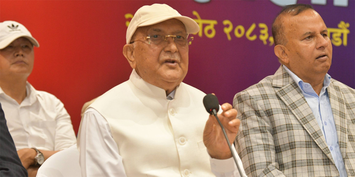 प्रधानमन्त्रीको अभिव्यक्तिप्रति ओलीको टिप्पणी – कसको पक्षमा केका लागि बोलियो?