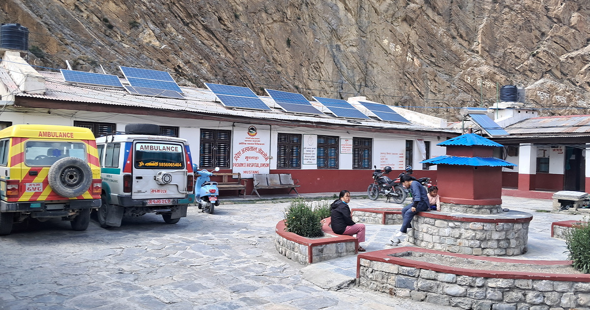 मुस्ताङ अस्पतालमा बढे बिरामी