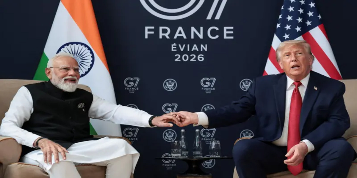 ट्रम्प र मोदीबीच भेटवार्ता