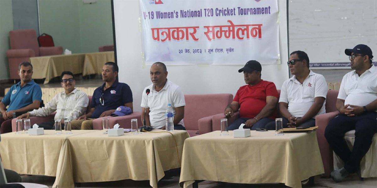 सुर्खेतमा पहिलोपटक यू–१९ राष्ट्रिय महिला क्रिकेट प्रतियोगिता हुँदै