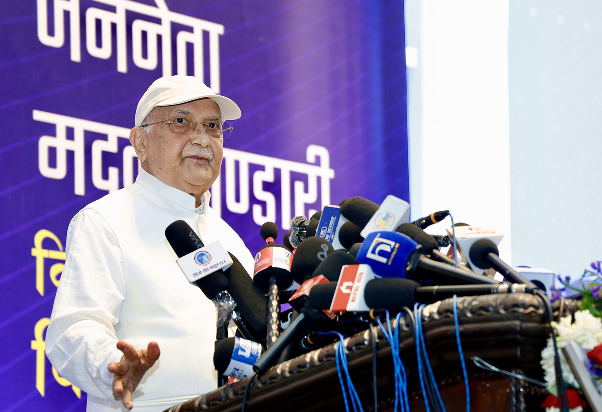 दुईतिहाइको बलमा देशविरुद्ध गतिविधि गर्न पाइँदैन,हामी मरेका छैनौं,फेरि उठ्छौं : ओली