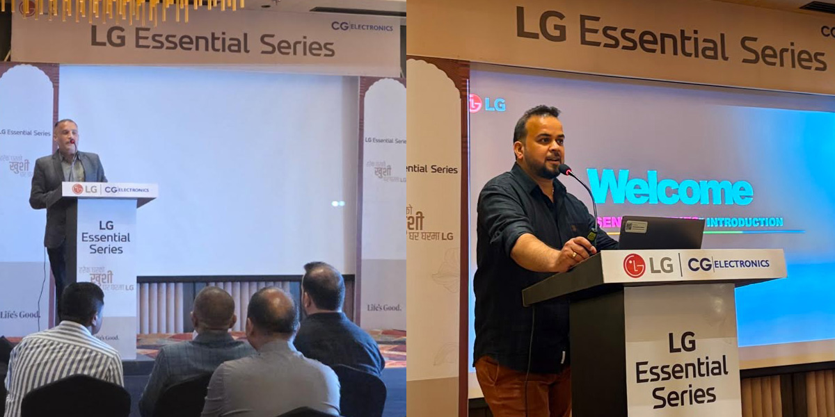 नेपाली बजारमा एलजीको ‘Essential Series’ सार्वजनिक, रेफ्रिजेरेटरदेखि एयर कन्डिसनरसम्मका नयाँ उत्पादन