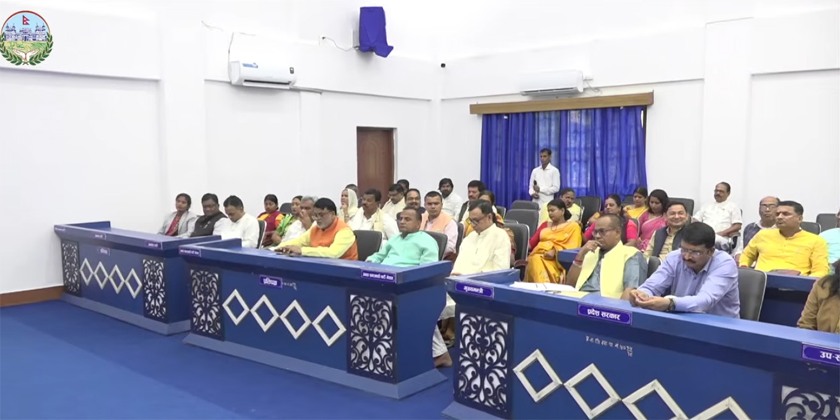 मधेश प्रदेश सरकारको नीति तथा कार्यक्रम सर्वसम्मत पारित