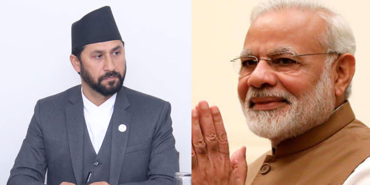 रवि लामिछाने र भारतीय प्रधानमन्त्री नरेन्द्र मोदीबीच आज भेटवार्ता