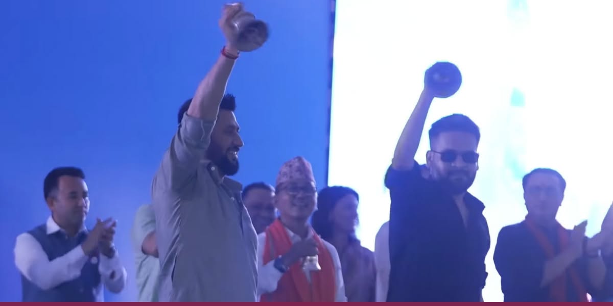 सभापति लामछिाने र वरिष्ठ नेता शाहद्वारा महाधिवेशन उद्घाटन
